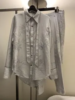 BED J.W. FORD 20awジャガードシャツ・パンツ　セットアップ