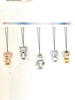 トムとジェリー フィギュアストラップ 5体セット