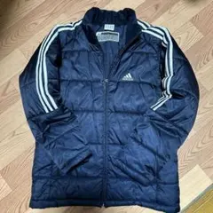 adidas ネイビー ダウンジャケット Mサイズ