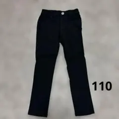 【美品】ブランシェス　ストレッチ パンツ ブラック 110