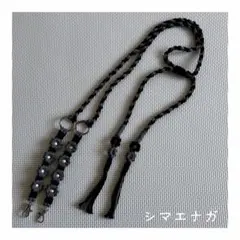 スマホショルダーストラップ　ハンドメイド　マクラメ　長さ調節機能付き