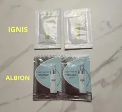 IGNIS ALBION クレンジング 洗顔料サンプルセットのサムネイル