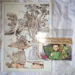 HUNTER×HUNTER　冨樫義博展　クリアファイルセット　ステッカーセットのサムネイル