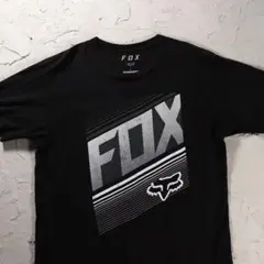 FOX RACING Tシャツ 企業ロゴ　ブラック
