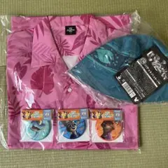 ズートピア2 Happyくじ アロハシャツ バケットハット 缶ミラーセット