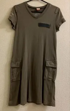 AVIREX 半袖Tシャツワンピース Sサイズのサムネイル