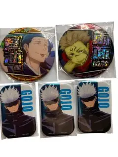 夏油傑 兩面宿儺 全息圖徽章套組