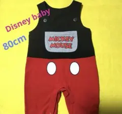 ☆ディズニー☆ミッキーマウス☆80cm☆サロペット☆ロンパース☆カバーオール☆