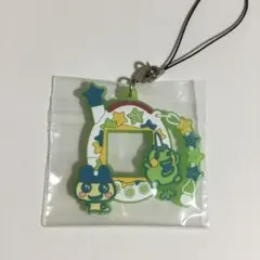 たまごっち一番くじ Ｆ賞 きらきらラバーチャーム ウラまめっち ウラくちぱっち