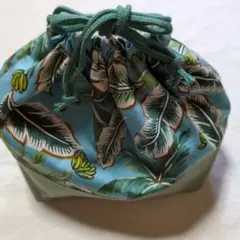 レトロ・パームツリーのお弁当袋