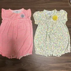 Carter'sロンパース2点セット
