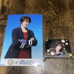 刀ミュ 御手杵 アクリルメモスタンド フード特典ブロマイド 2点セット