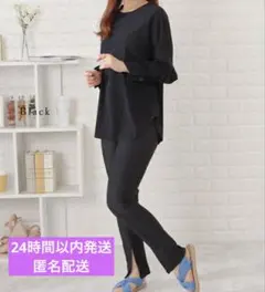 フリル袖ラッシュガード ブラック 【上のみ】