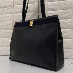 Salvatore Ferragamo✨ヴァラ トートバッグ リザード　刻印金具