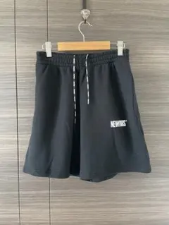 新品☆NEW YOURS☆ニューユアーズ☆ブラック☆パンツ☆ハーフ☆ショート
