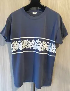 SEA GRAPHIC H/S TEE（PLUMERIA） 0 ダストブルーのサムネイル
