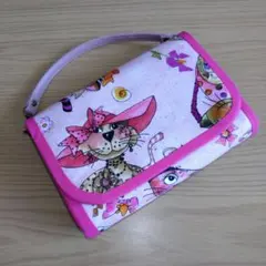 【新柄】ロラライハリス やりくり長財布 ハンドメイド ミニ財布