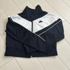 Nike ジップアップジャケット 黒/白