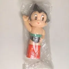ユニバーサル証券 鉄腕アトム＆ウランちゃん ソフビ 貯金箱 レトロ
