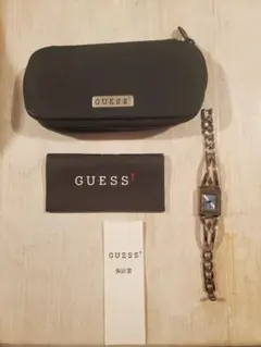 GUESS 腕時計 スクエアフェイス シルバーカラーのサムネイル