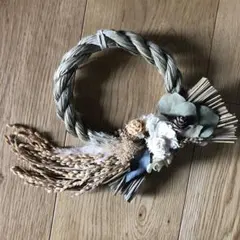 正月飾り　しめ縄　ハンドメイド