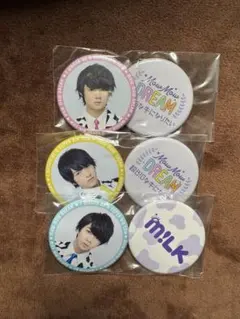 M!LK 缶バッジセット