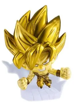 ドラゴンボール　超戦士フィギュア7　10.孫悟空(超サイヤ人)(ゴールドVer.