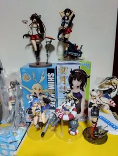 艦隊コレクションフィギュア 島風、初月、伊19、天津風、矢矧 、大和まとめ売り