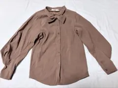 GRL グレイル ボウタイブラウス シャツ