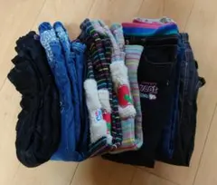 120cm 女の子　秋冬用　ズボン　まとめ売り