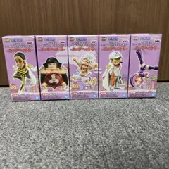 ワンピース ワールドコレクタブルフィギュア　エッグヘッド6 、5体セット