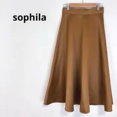 ◇ソフィラ【S】スカート フレア　ロング　綺麗め　光沢のサムネイル