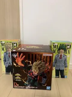 ヒロアカ　一番くじ　上位賞セット