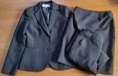 ブラック　スーツ3点セット　ジャケット　スカート　パンツ