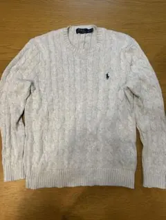 ポロラルフローレン ケーブルニット s
