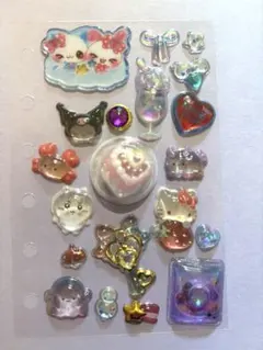 【おすそわけ】ボンボンドロップ他正規品シールmix20個＋シールリフィル１枚