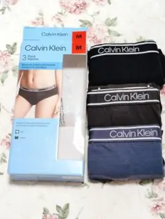 Calvin Klein 3 Pack Hipster M（日本のLサイズ相当）