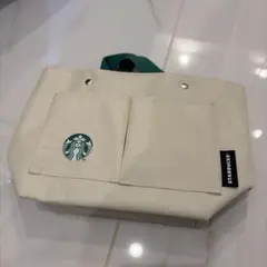 Starbucks キャンバスバッグ クリーム色　2025福袋