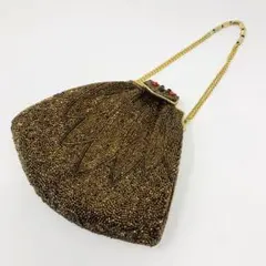 高級ビーズバッグ ルミーはしもと　皇室御用達　ビーズバッグ　パーティーバッグ