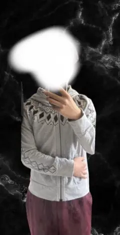 00s Archives Y2kトライバル ジップアップパーカー 平成　フーディ