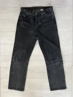 後染め リーバイス Levi’s 505 ブラック デニム W32 米国製USA