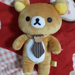 リラックマ ぬいぐるみ ネクタイ付き