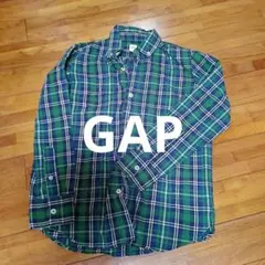 【GAP】 KIDS 長袖シャツ チェック柄