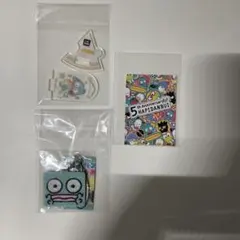 ハマすし　ハンギョドン ストラップ　アクリルスタンド シール　3個セット