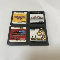 DSソフト4本売り　マリオVSドンキーコング2 マリオパーティ　マリオカート