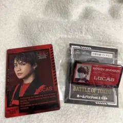 吉野北人　BATTLE OF TOKYO  フォトカード ネ－ムバッチ