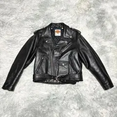 【良品】HARLEY-DAVIDSON 38 ダブルライダース BLACKのサムネイル