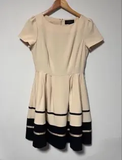 RUIRUE BOUTIQUE 半袖ひざ丈ワンピース S