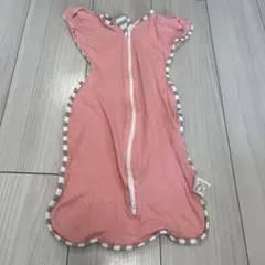 ベビースワドル M ピンク ストライプ