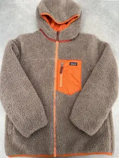 Patagonia フリースジャケット ブラウン/オレンジ